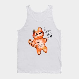 Cute cat Tank Top